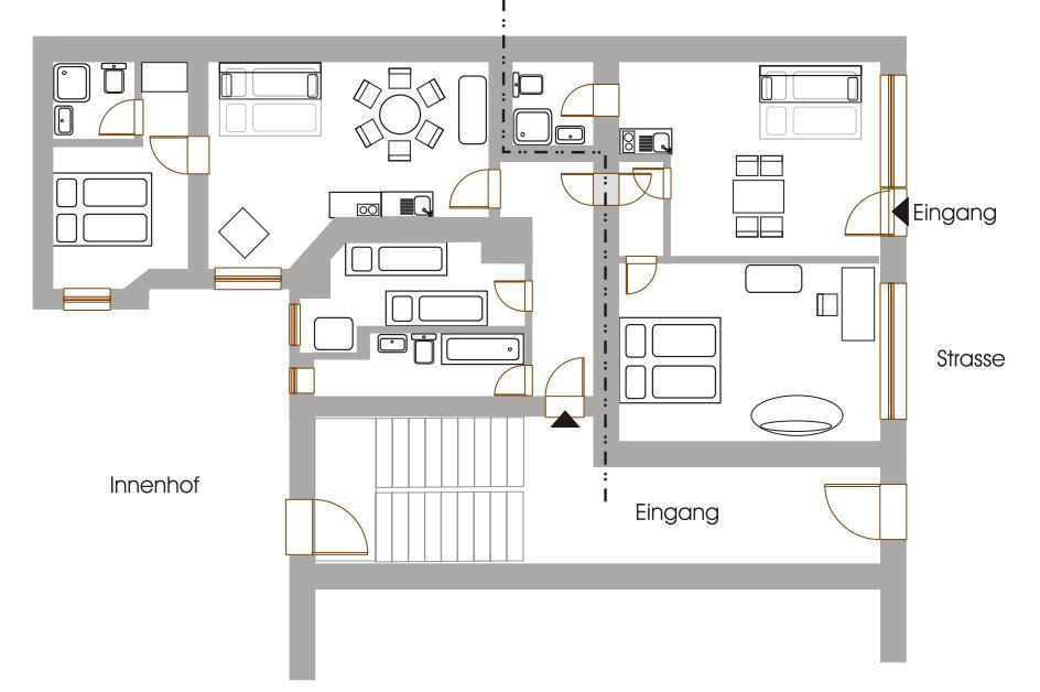Altbauwohnung Mit 3 Baedern Berlin Extérieur photo